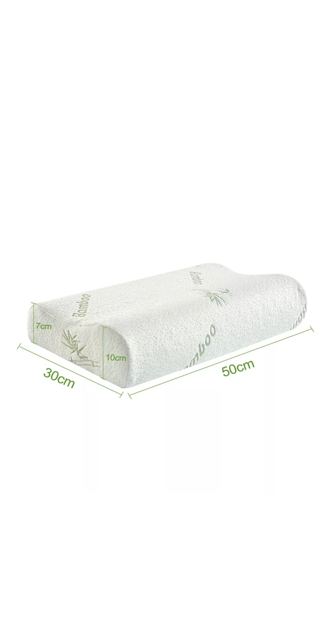 Bamboo memory foam pillow (33)⭐️⭐️⭐️⭐️⭐️