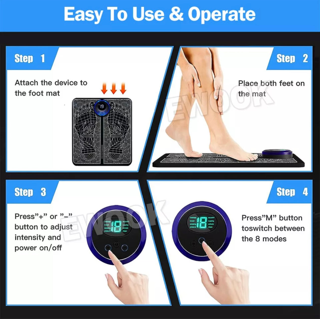 Electric foot massager (37)⭐️⭐️⭐️⭐️⭐️