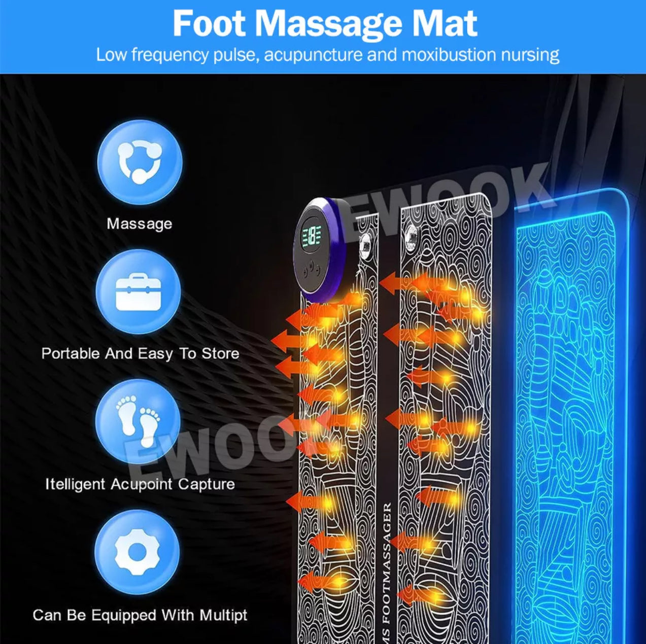 Electric foot massager (37)⭐️⭐️⭐️⭐️⭐️