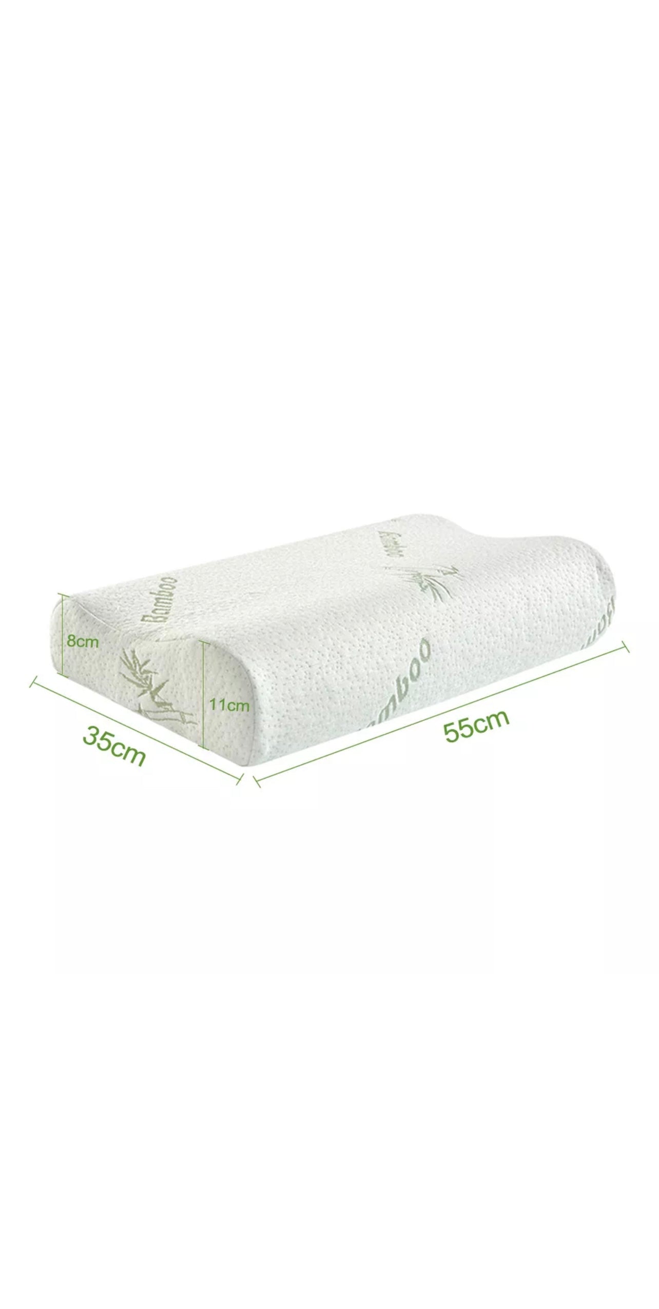 Bamboo memory foam pillow (33)⭐️⭐️⭐️⭐️⭐️